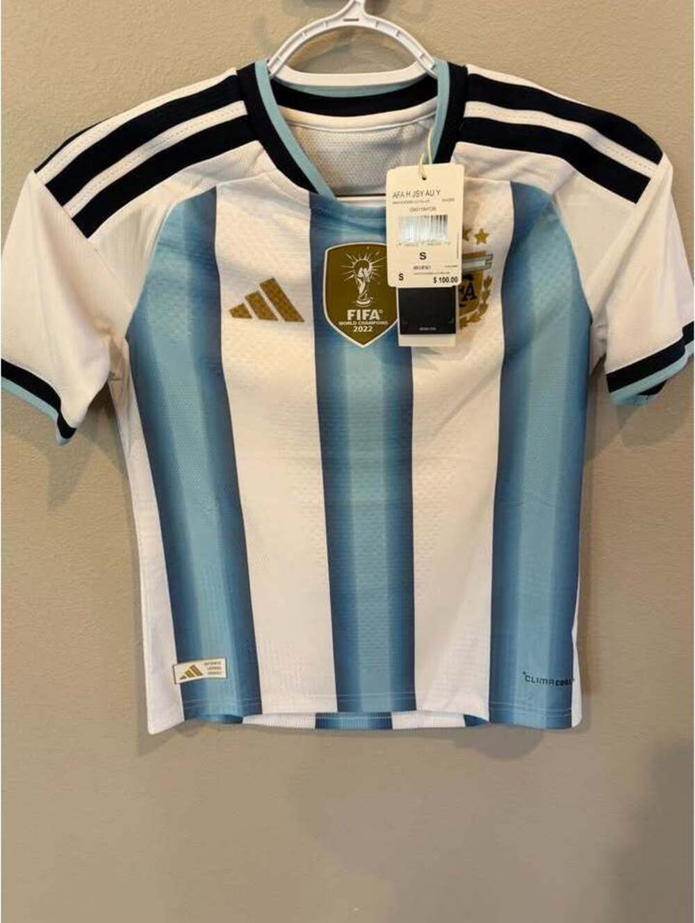 Argentina Team Jersey - Kid's Small (9/10) - PRICE DROP!